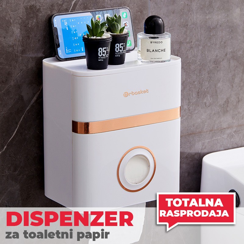 Dispanzer za toalet papir - ePaket.ba | Bosna i Hercegovina